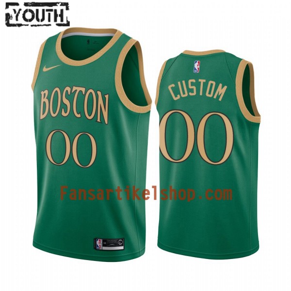 NBA Boston Celtics Trikot Benutzerdefinierte Nike 2019-2020 City Edition Swingman - Kinder NBA Boston Celtics Trikot Benutzerdefinierte Nike 2019-2020 City Edition Swingman - Kinder